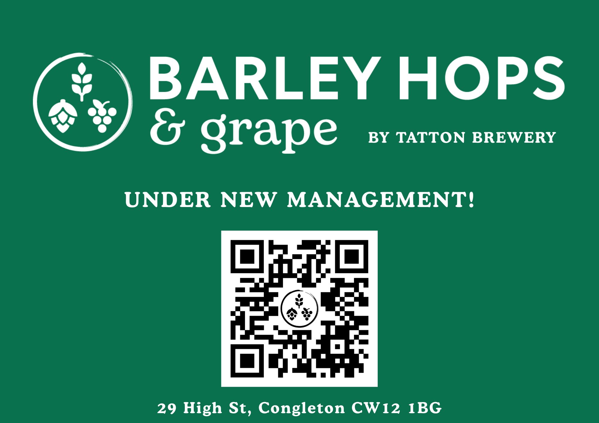 Barley Hops and Grape logo